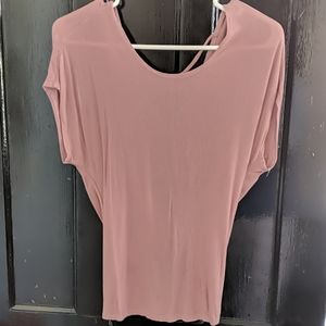 Rose color top